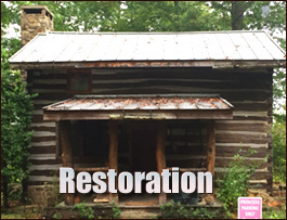 Historic Log Cabin Restoration  North Star, Ohio